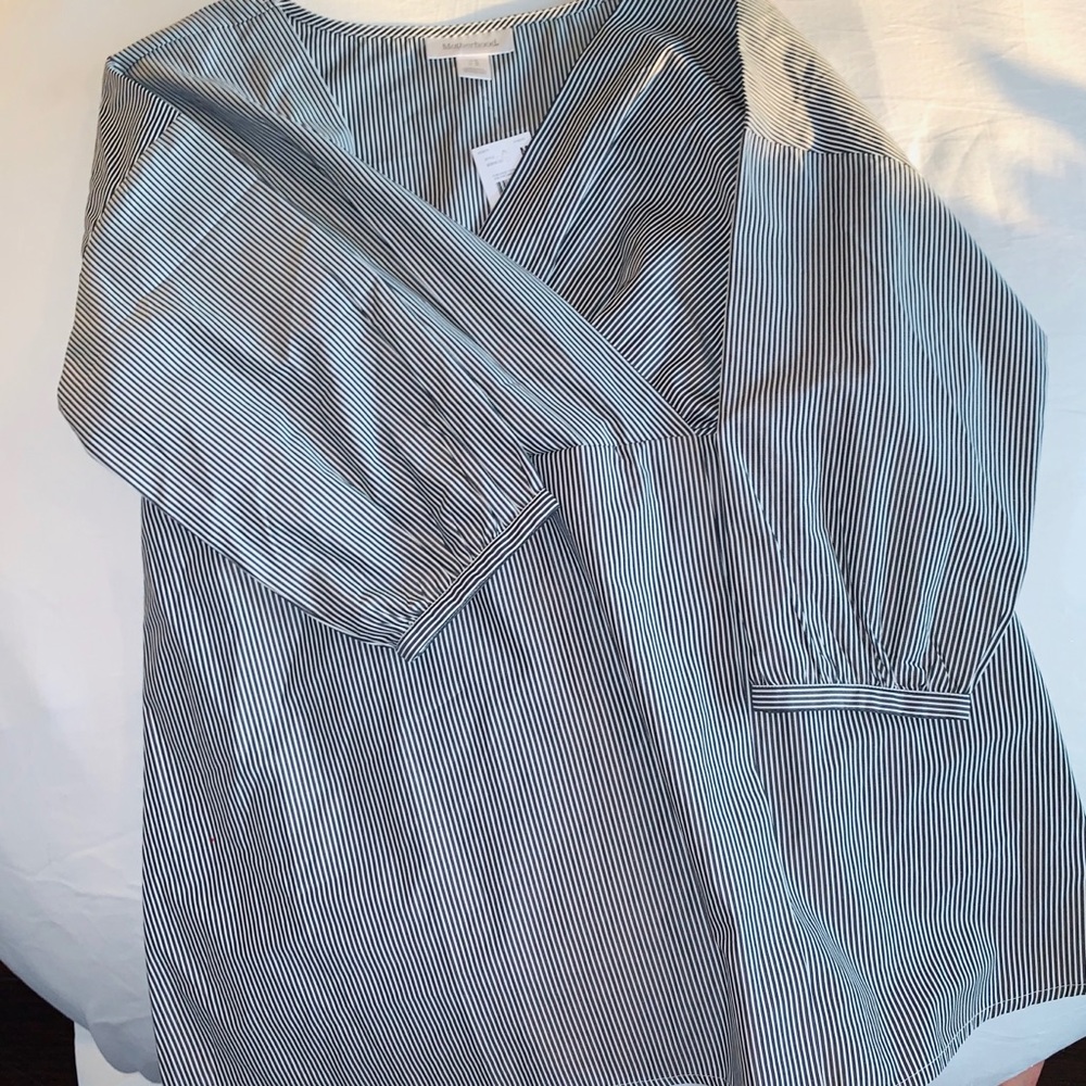 Faux Wrap maternity top